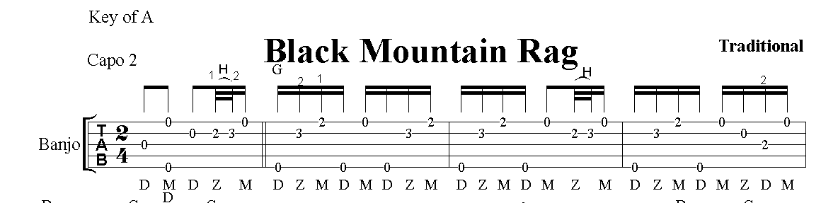 Black Mountain Rag Vorschau