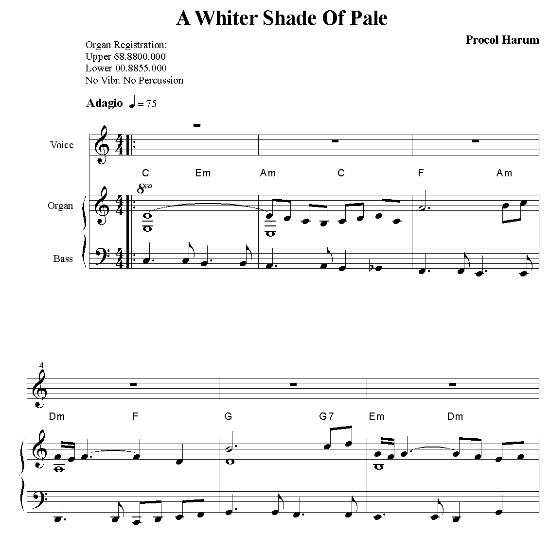 A Whiter Shade Of Pale – Vorschau