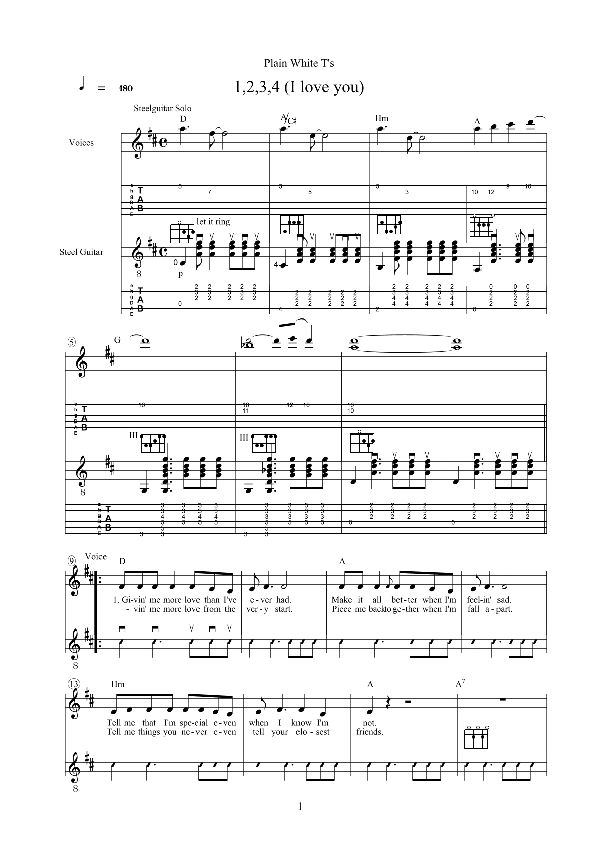I Love You – Vorschau