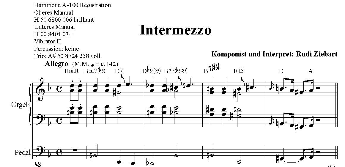 Intermezzo – Vorschau