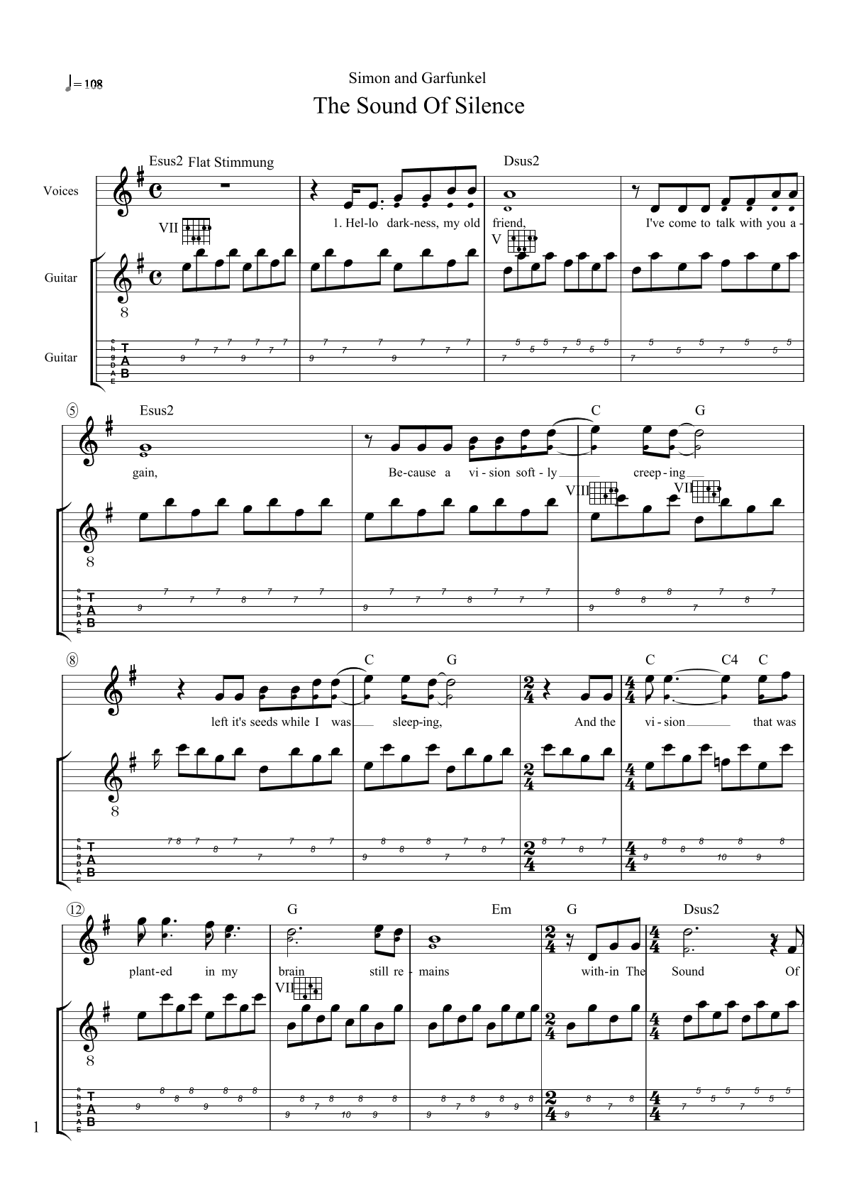The Sound Of Silence – Vorschau