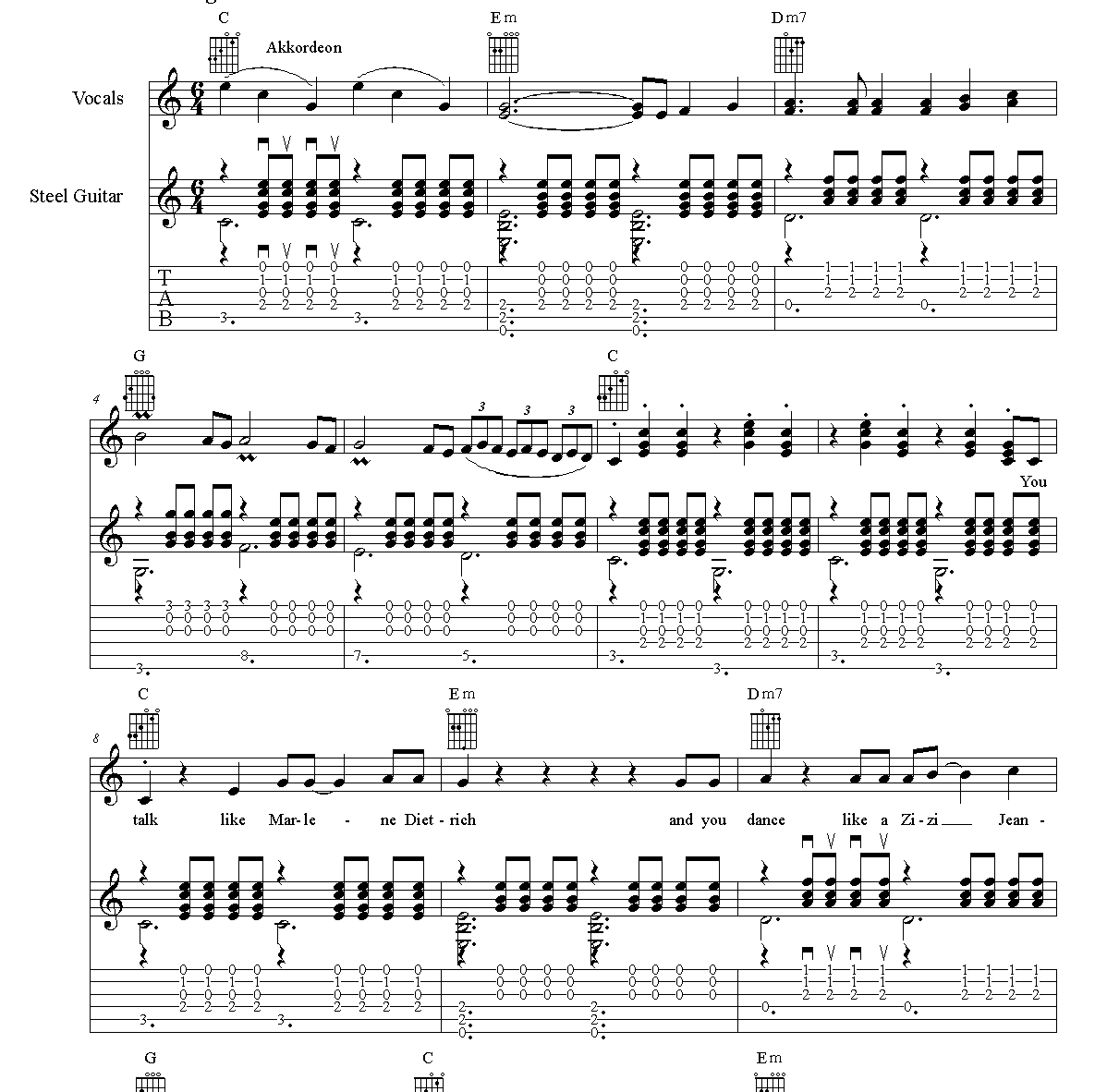 Where Do You Go To My Lovely – Vorschau